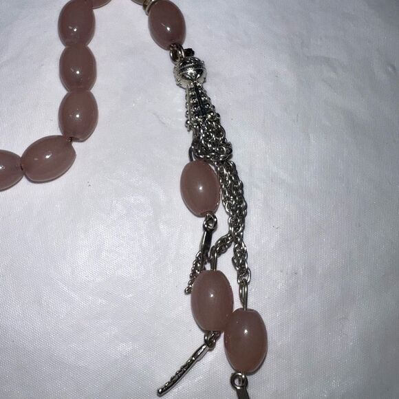 Salah Pink Stone Prayer Beads 33 Mesbaha - Picture 6 of 7